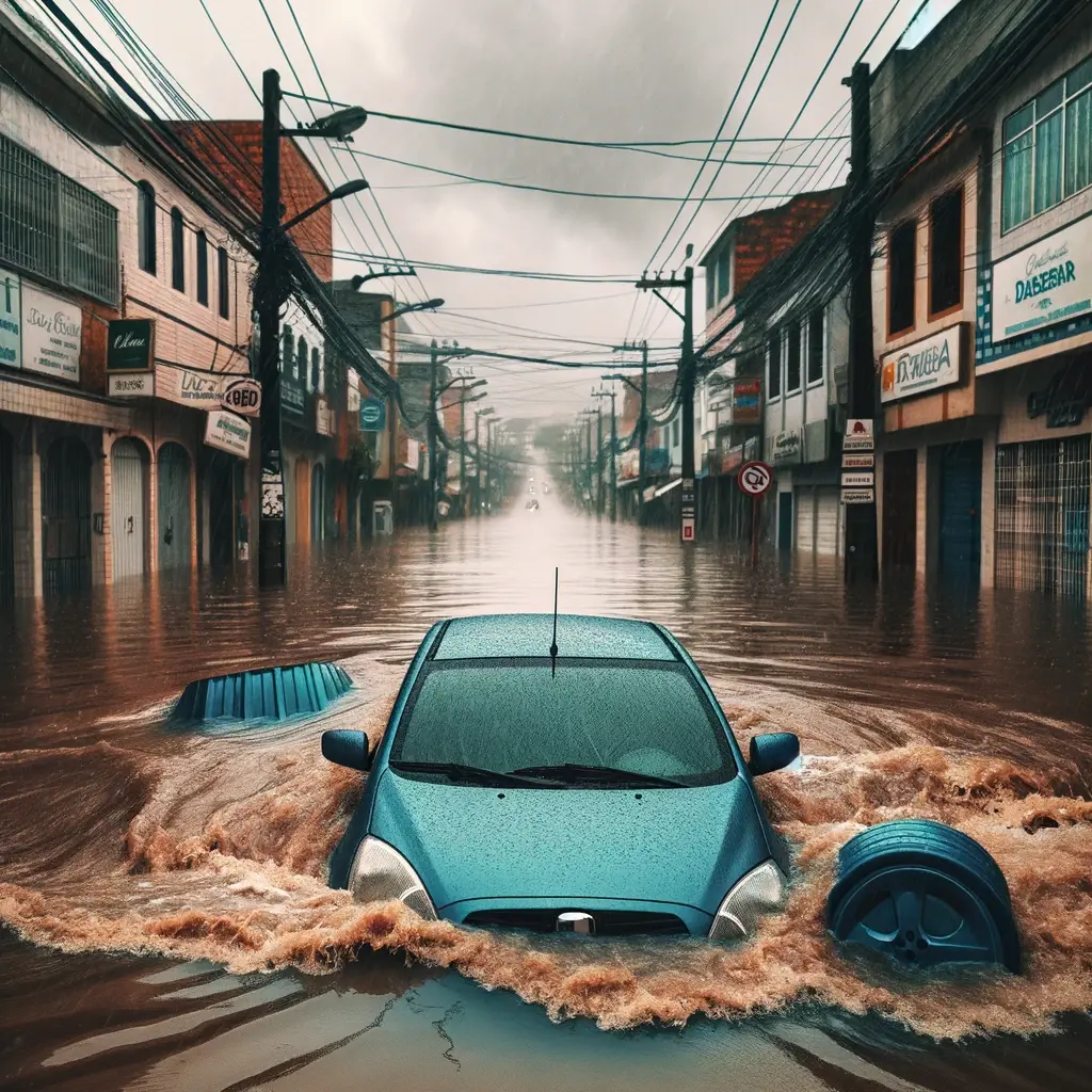 Saiba como recuperar seu carro danificado pelas enchentes no RS